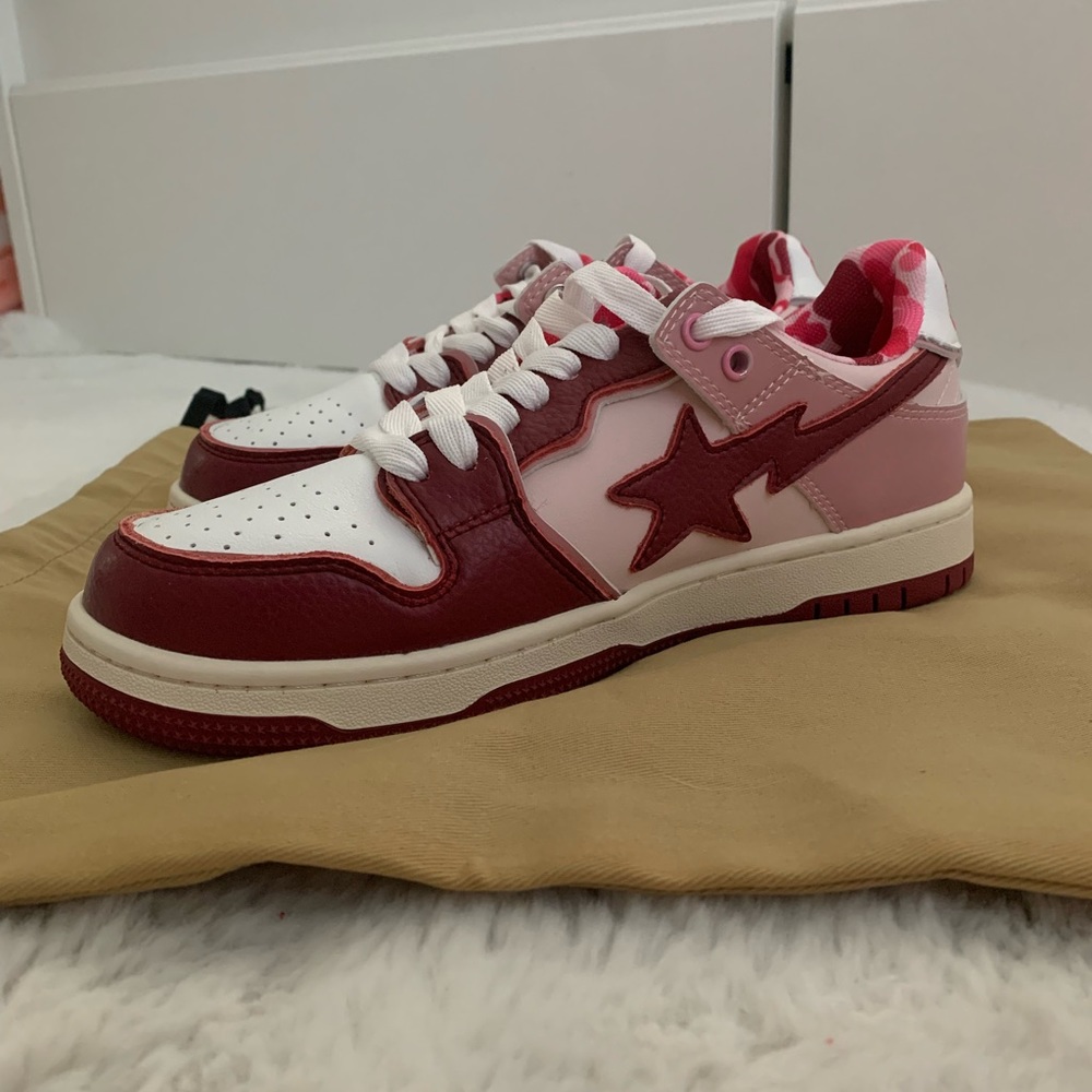 Bape Sta Sk8 Camo Pink